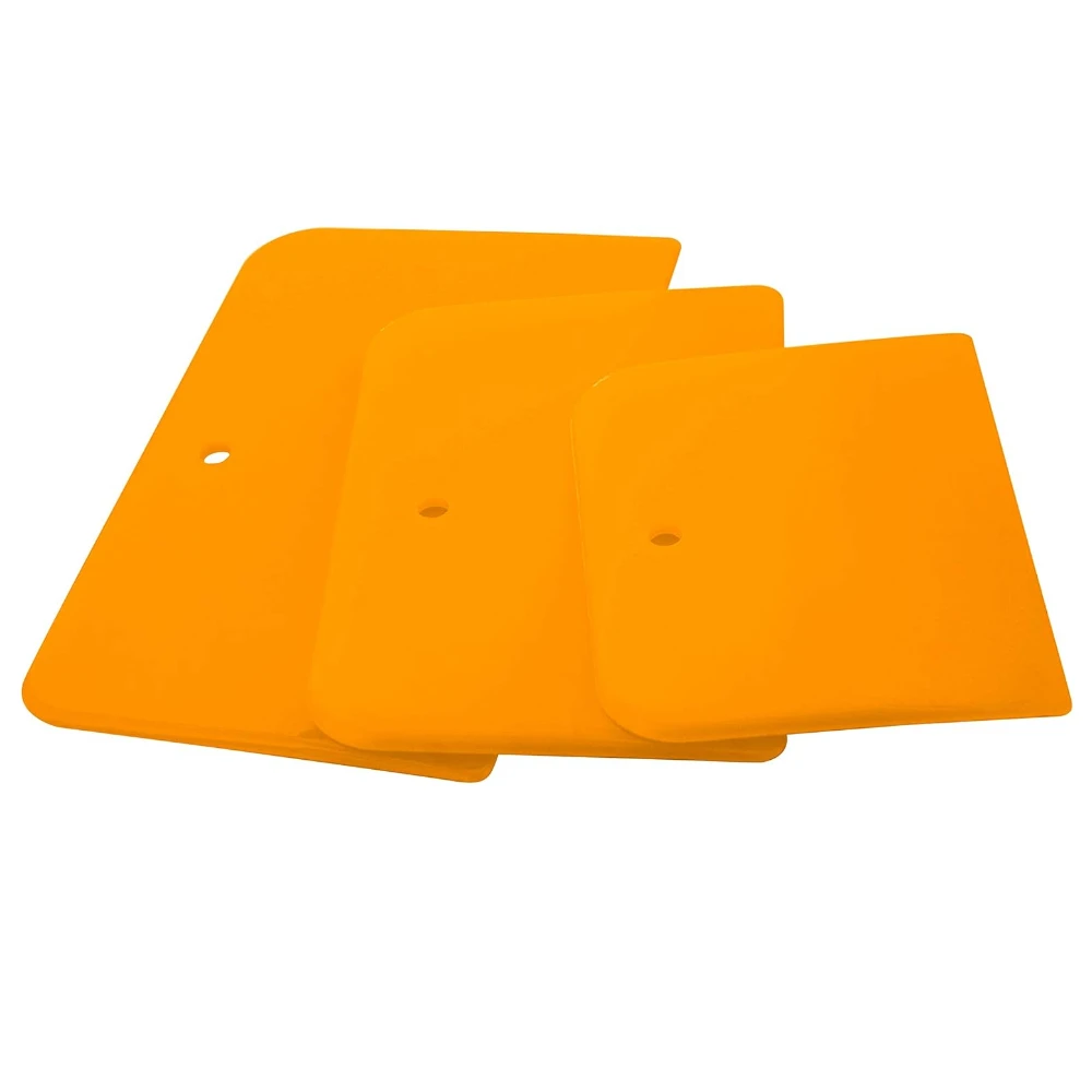 

4 5 & 6 Inch Plastic Body Filler Spreader Tools for Automotive Body Fillers Putties Glazes Epoxy Resin Caulk Glues