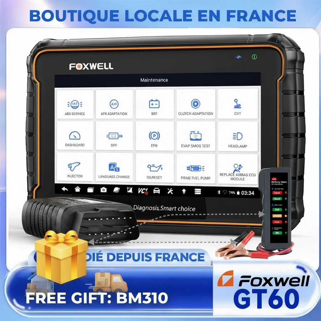 FOXWELL OBD2 Bluetooth Kfz-Scanner Alle Systeme Diagnose 24+ Reset Bidirektionaler Test Codeleser Auto-Diagnosewerkzeuge