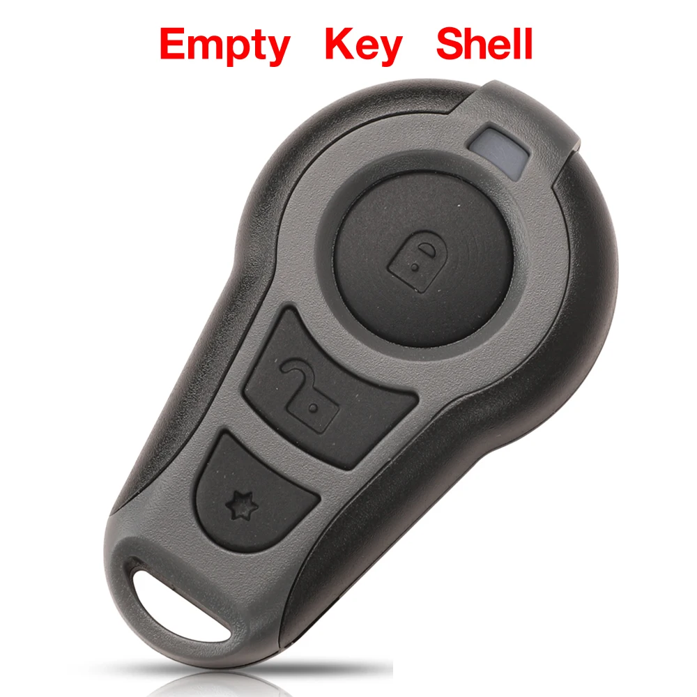 jingyuqin Car Auto Moto Key Case 3 Buttons For Stetsom Remote Control Alarm CX1 Housing Shell Replacement