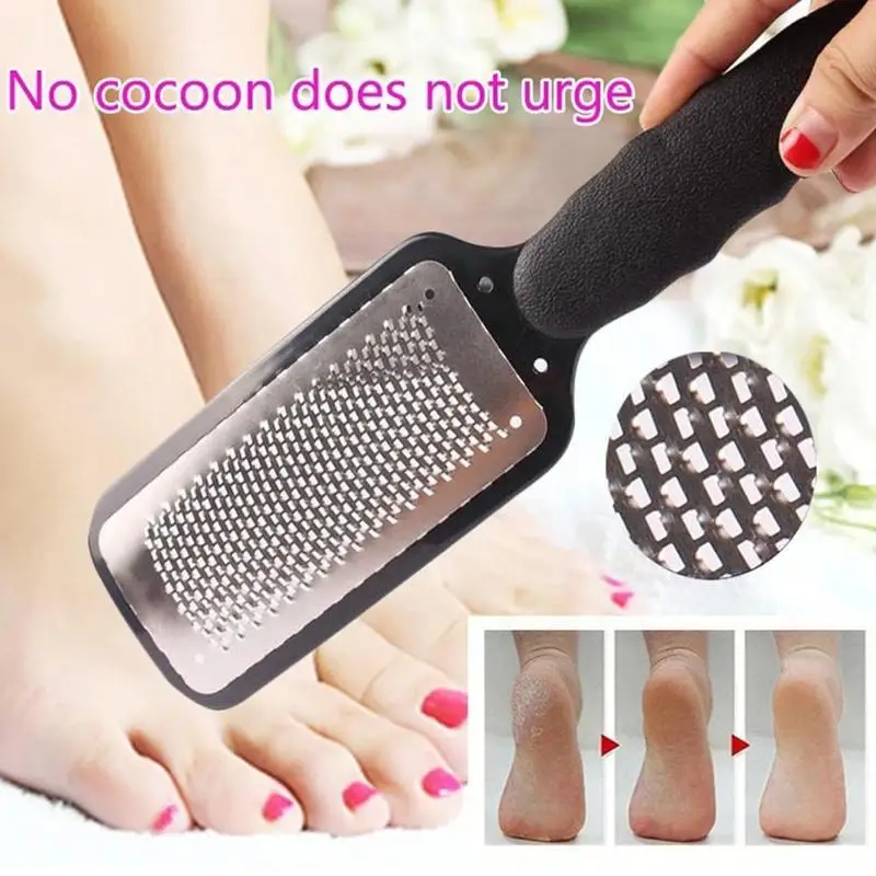 Sdotter Black Remover Hard Dead Skin Scrubber Rasp Voor Voeten Hiel Rasp Vijl Voet Pedicure Callus Voet Scrub Manicure Tools L6m5