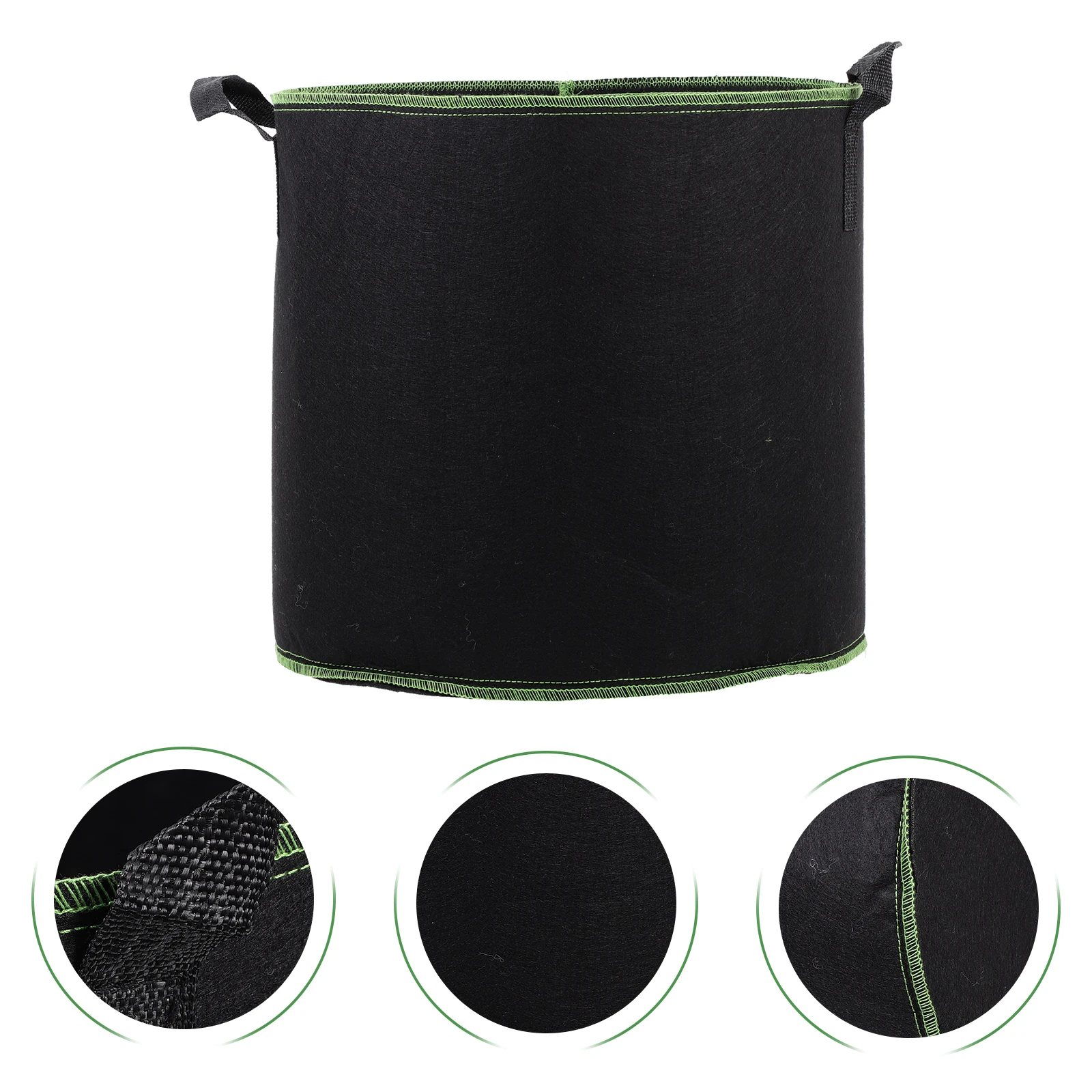 

5 Pcs Planting Bucket Seedling Bag Non-woven Fabric Flower Pots Nursery Grow Bags Potato Growing Thickened Felt