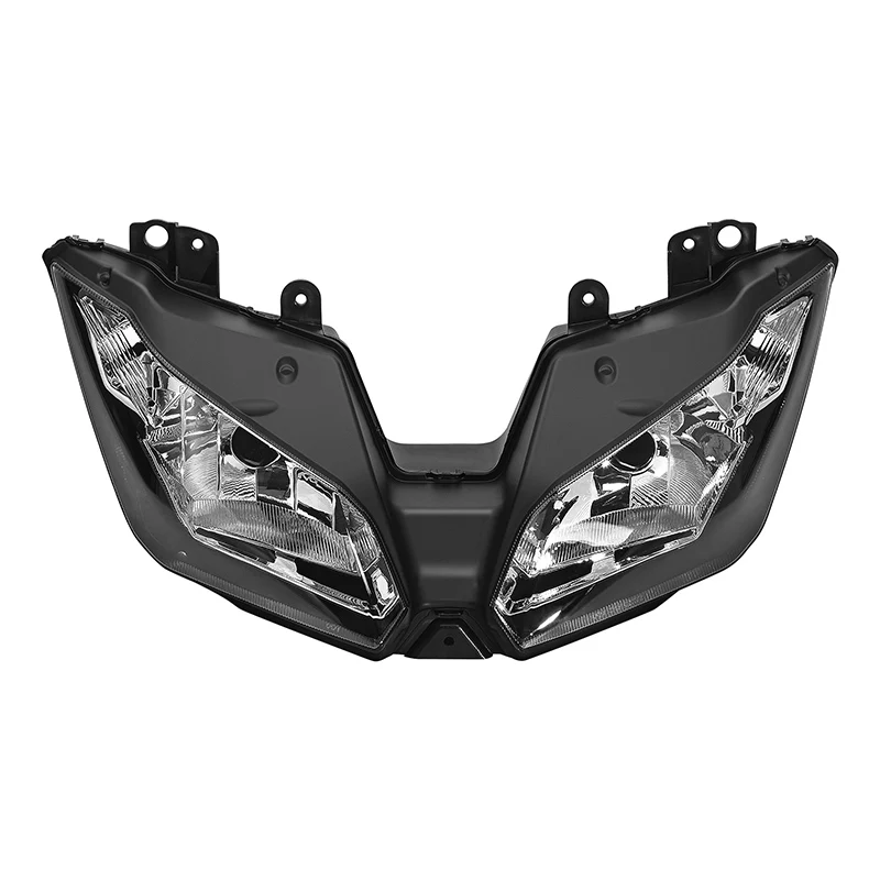 フロントヘッドライトヘッドライトランプはカワサキニンジャ 300 2013-2017 に適合します。