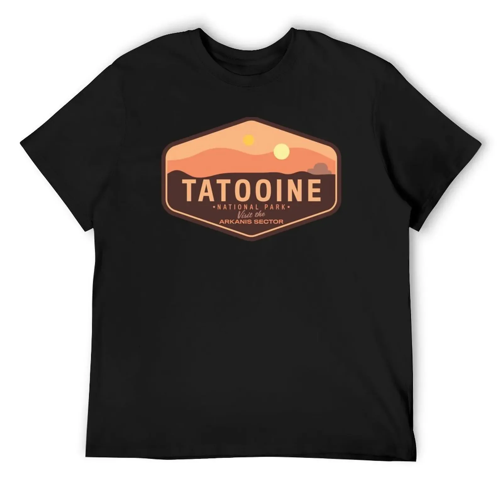 Tatooine T-Shirt animal prinfor boys plain Men's cotton t-shirt