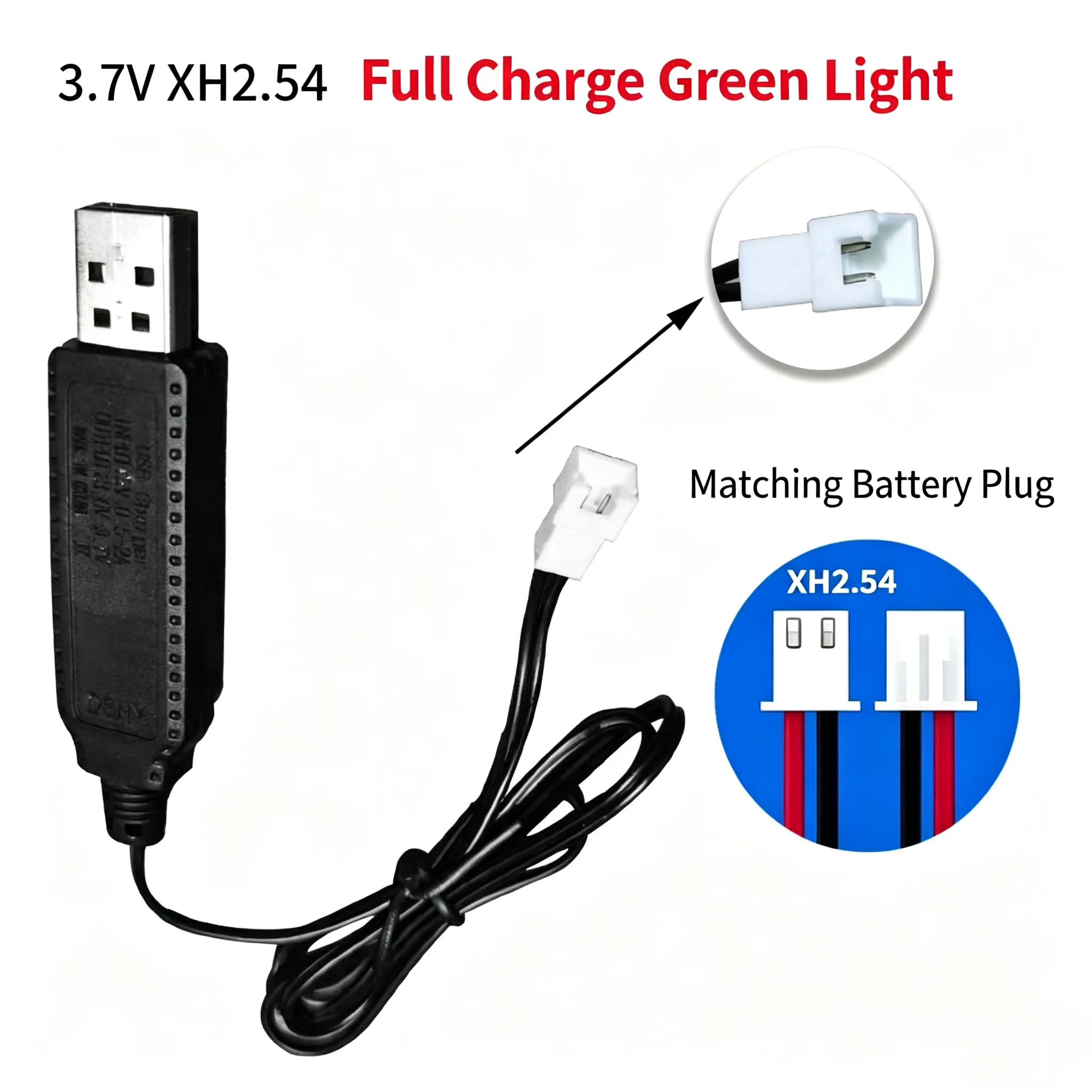 3.7v 13000mah 18650 Lithium Batteries + XH2.54 Plug for Solar Light LED Bluetooth Speaker RC Batteries Rechargeable 6