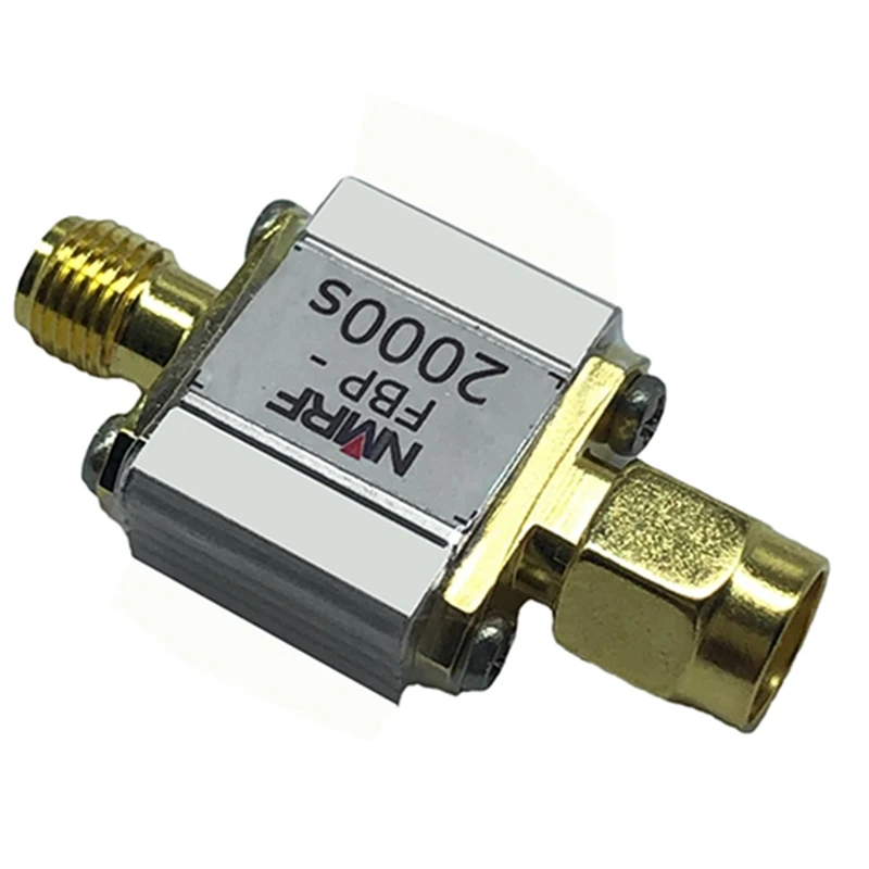 FBP-2000S 2000Mhz RF Coaxial SAW Filter 1DB Ancho de banda 5Mhz SMA Interfaz
