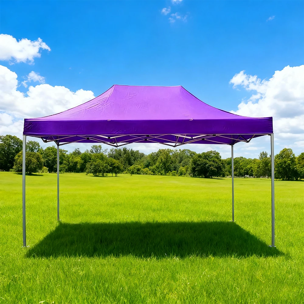 

STLF Wholesale Outdoor Four-Corner Aluminum Alloy Folding Tent with Printed Logo for Trade Show Advertising Exhibition Activitie