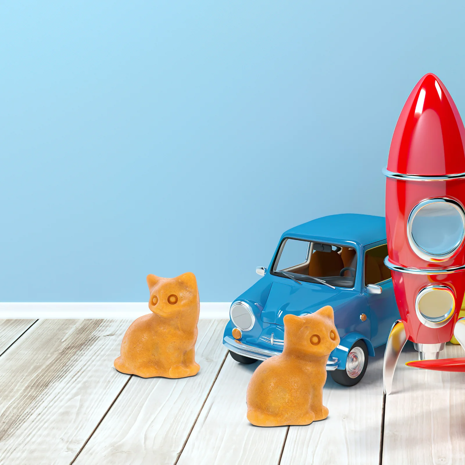 

2Pcs Mini Cat Crystal Decoration Lovely Cat Shaped Home Ornament Desk Decor Gift Random Color Desk Decor