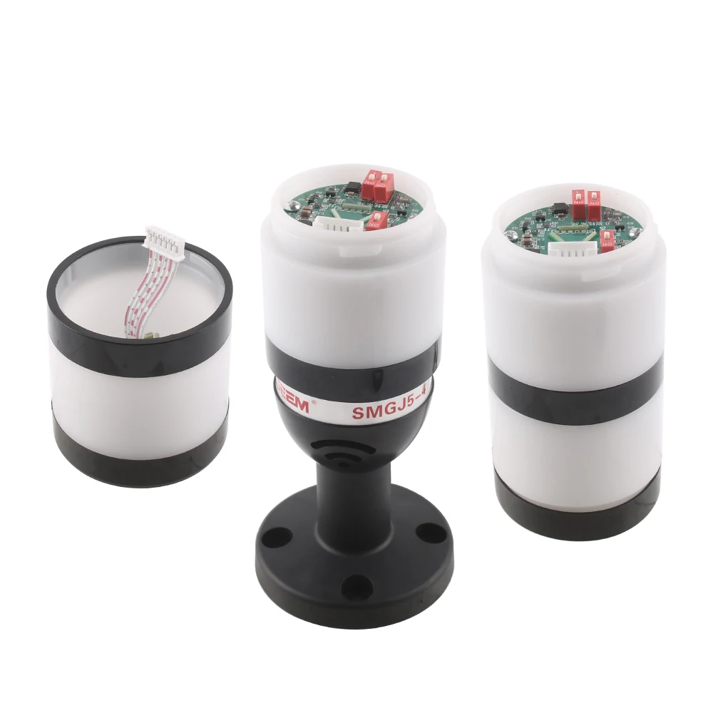 Mới Đa Năng Xoay Công Nghiệp Tín Hiệu Cảnh Báo Thiết Bị Báo Động 12V 24 V 110 V 220 V 1 ~ 5 tùy Chọn