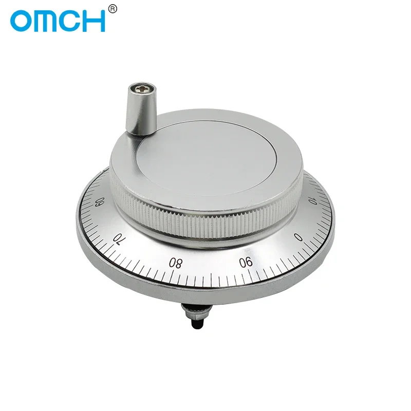 OMCH Handwheel Pulse Encoder 60 มม.80 มม.100 P/R NPN แรงดันไฟฟ้ากว้างวงจรป้องกันป้องกันป้องกันการเชื่อมต่อเท็จ Current Overloads