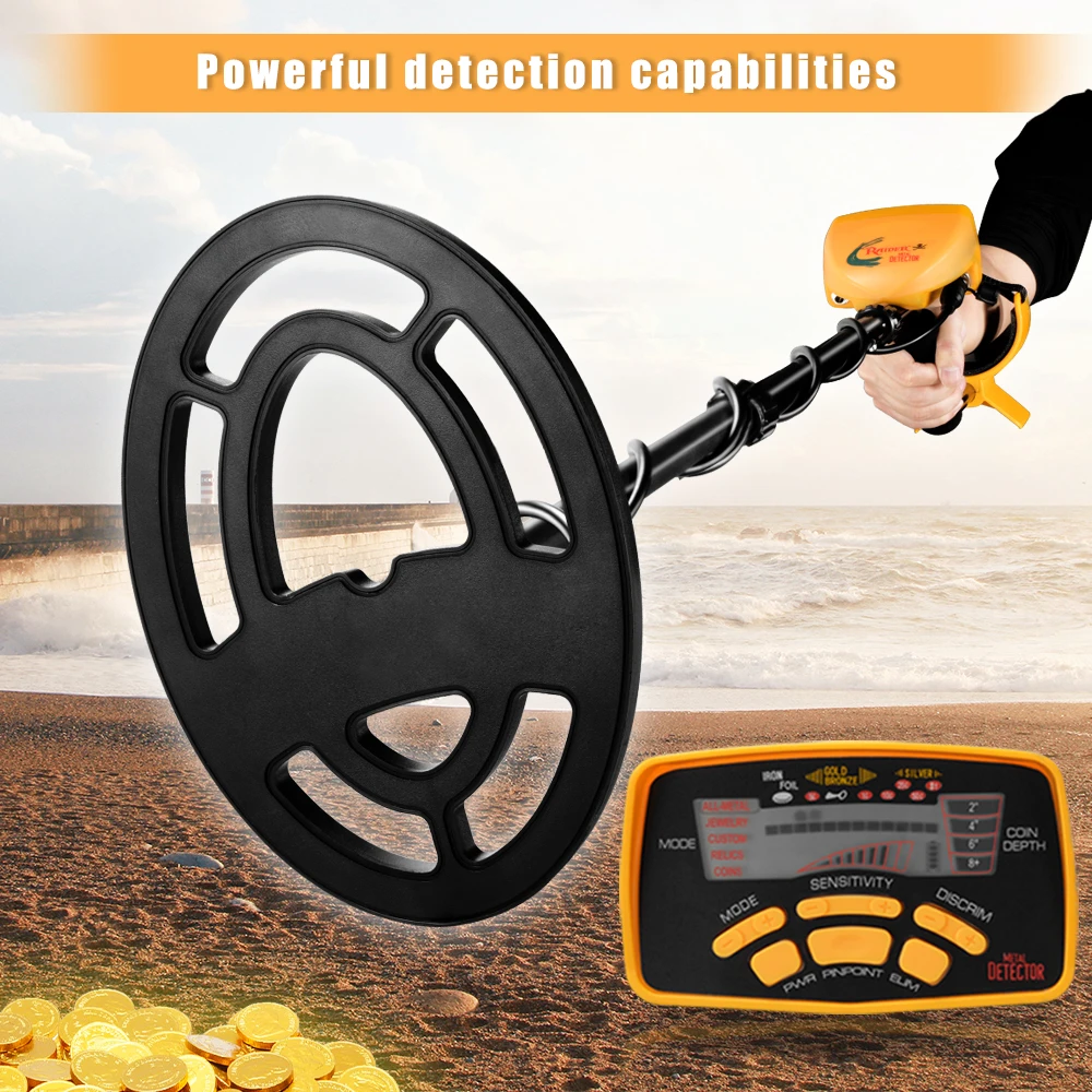 MD-6250 Metal Detector High Sensitivity Underground yellow Gold Detector Handheld Precise Positioning Hunter search Detector