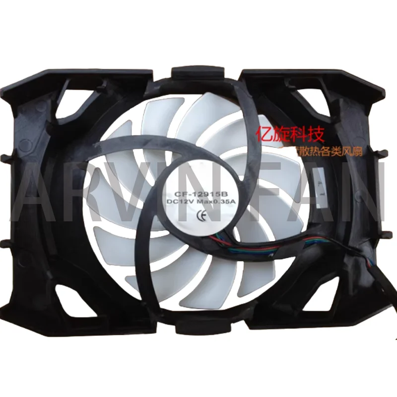 

CF-12915B, новый кулер и вентилятор видеокарты gtx650, GT640, GT630