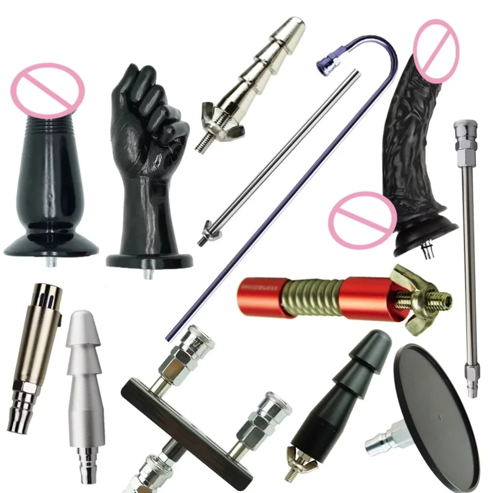 Premium Sex Machine Attachment VAC-U-LOCK big Dildo Suction Cup Sex Love Machine For Women American Connector (screw Connector)