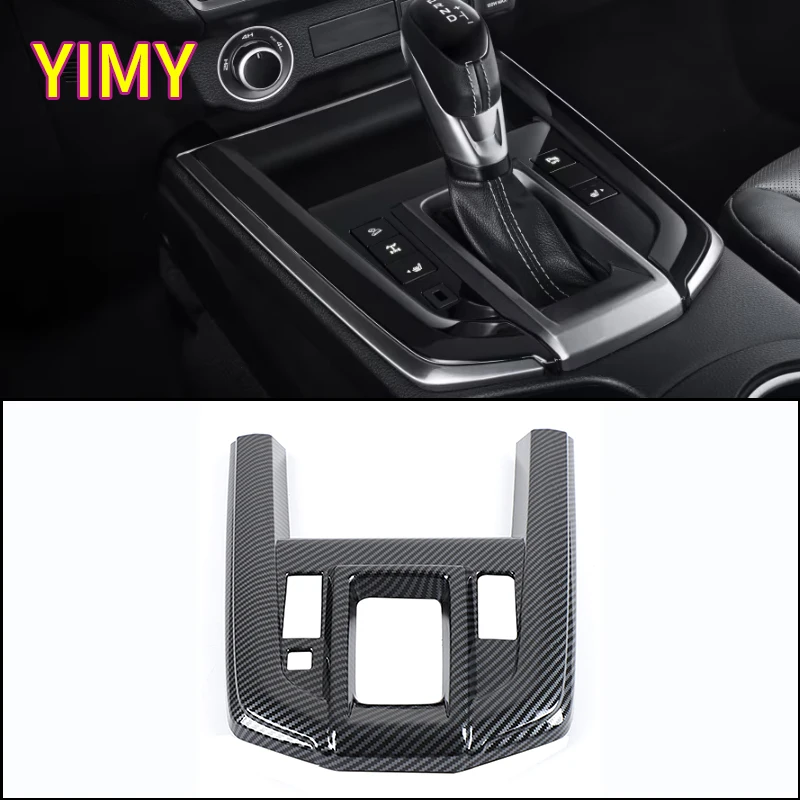 

ABS Plastic Carbon Fiber Car central control transmission panel frame Suitable for Isuzu D MAX D-MAX 2021-2024 accessories