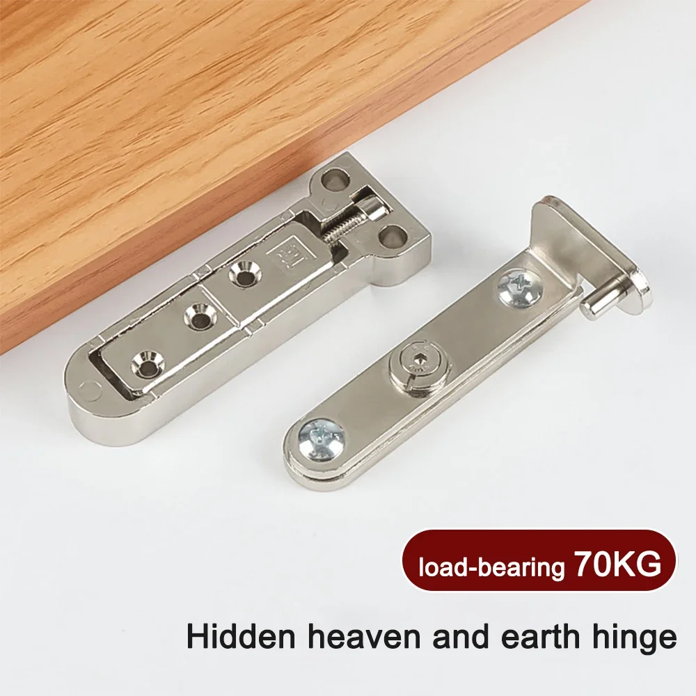 

Room Doors Wooden Doors Flush Doors Top Bottom Pivots 2PCS Adjustable Furniture Hinges Concealed 3D Heavy Duty Door Hinges