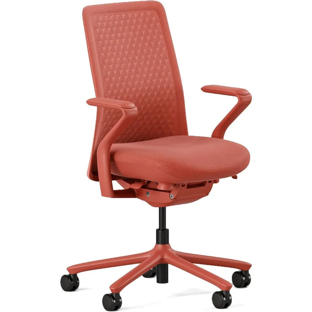 

Office Chair High Performance Executive with Contoured Seat Back and Adjustable Lumbar Rest Base Up to 275 lbsOffice Chairs