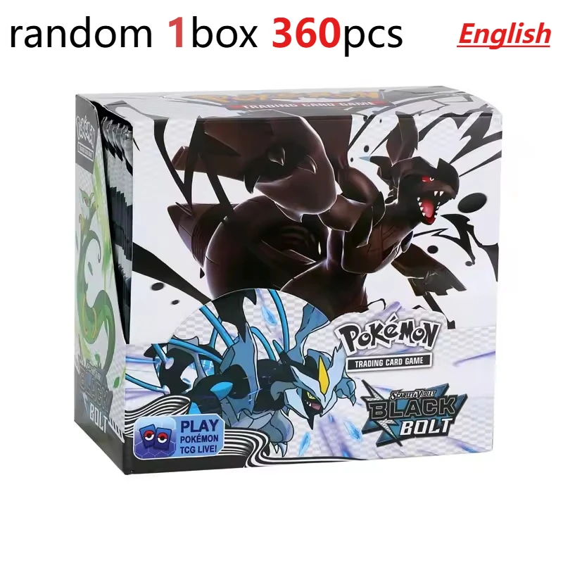 Fun 360 Stuks Pokemon Kaart TCG Scarlet & Violet Prismatische Evolutions 151 Prisma 36 Pack Pokemon Booster Box Collectible Tradiner kaart