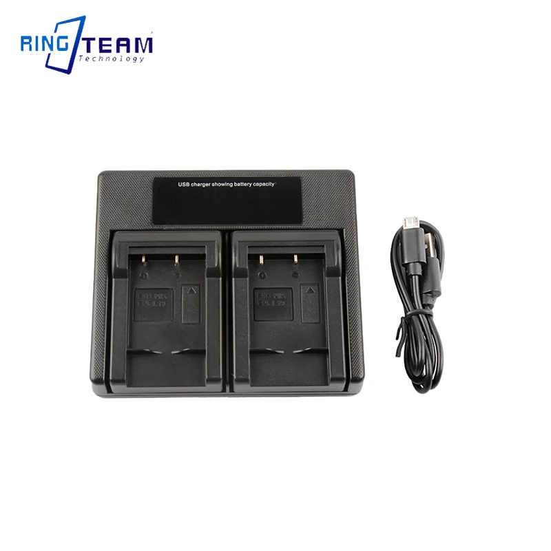 EN-EL1 Battery LCD USB Dual Charger For Nikon Coolpix 500 775 880 885 990 995 4300 4500 4800 5000 5400 5700 8700 Minolta ENEL1