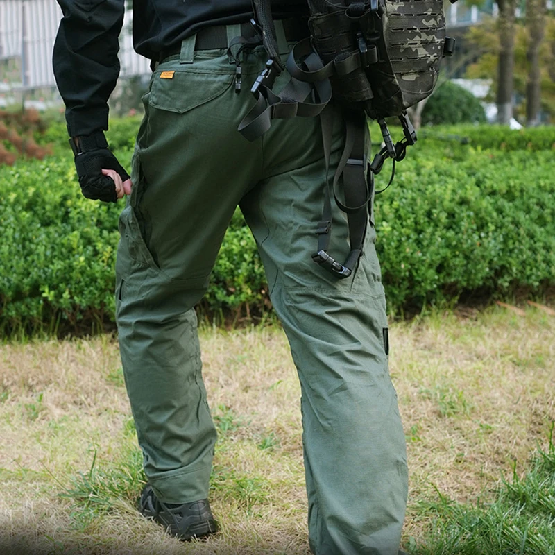 Outdoor Men Working Pants Hiking Trousers Sport Trousers Camouflage Trekking Hunting Clothes Outdoor Training Suit Combat Pants