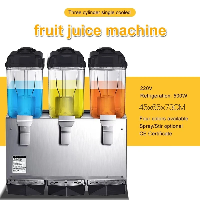 Picture 3: Three-cylinder milk tea machine Hot and cold drinking machine Support beverage making machine with heating function