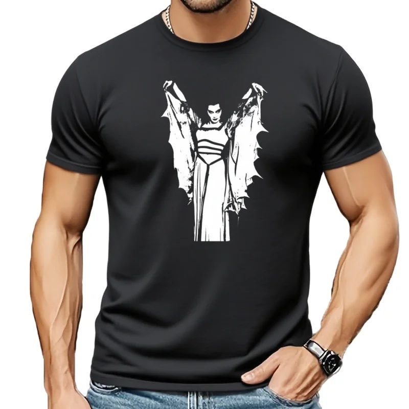 Munster monstre Lily dame chauve-souris horreur effrayant drôle t-shirt nouveau