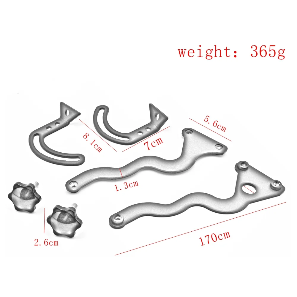 R1200GS R1250GS Windshield Support Holder Windscreen Strengthen Bracket Kits for BMW 1200GS R 1200 GS LC/ADV Adventure 2014-UP