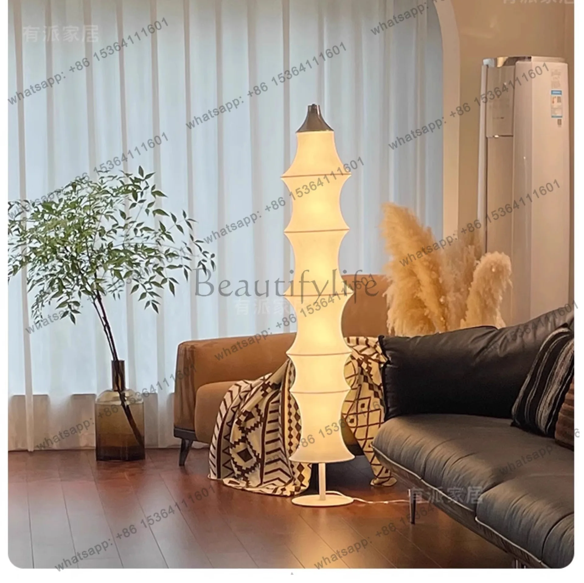 

PG-medieval designer art wabi silkworm living room bedroom new Chinese style high floor ornament