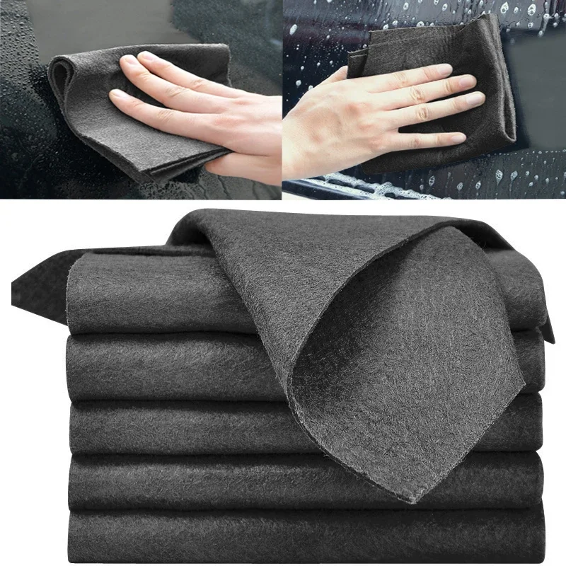 Magic Cleaning Cloth Waterless Car Window Glass Dishwashing Rag Household Items Absorbent Washing Towel Household Kitchen Towel