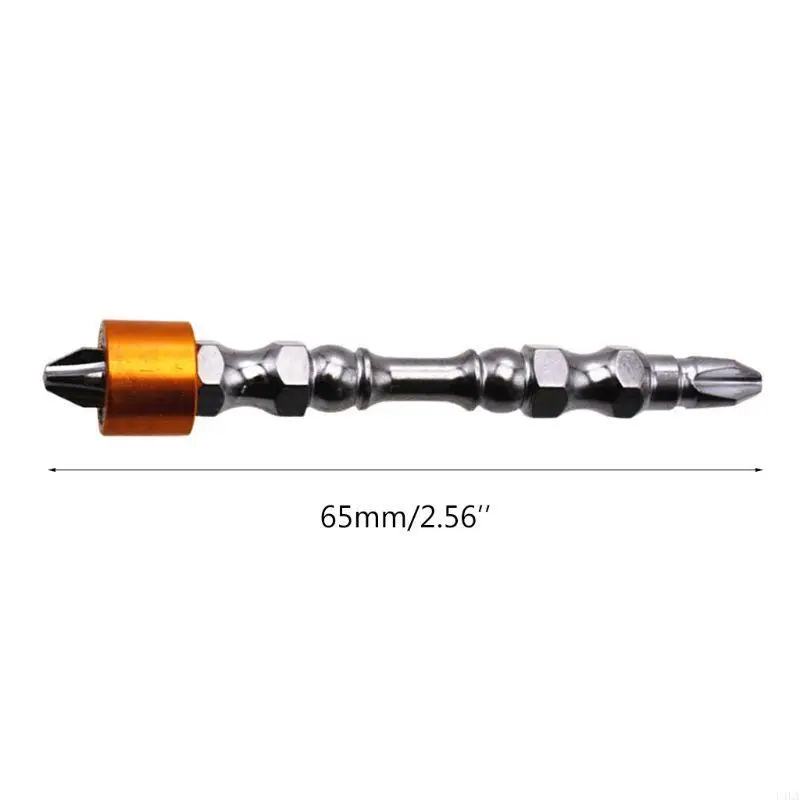 U4LA 5pcs Твердость PH2 65 мм двойной для креста для головки магнитная электрическая отвертка