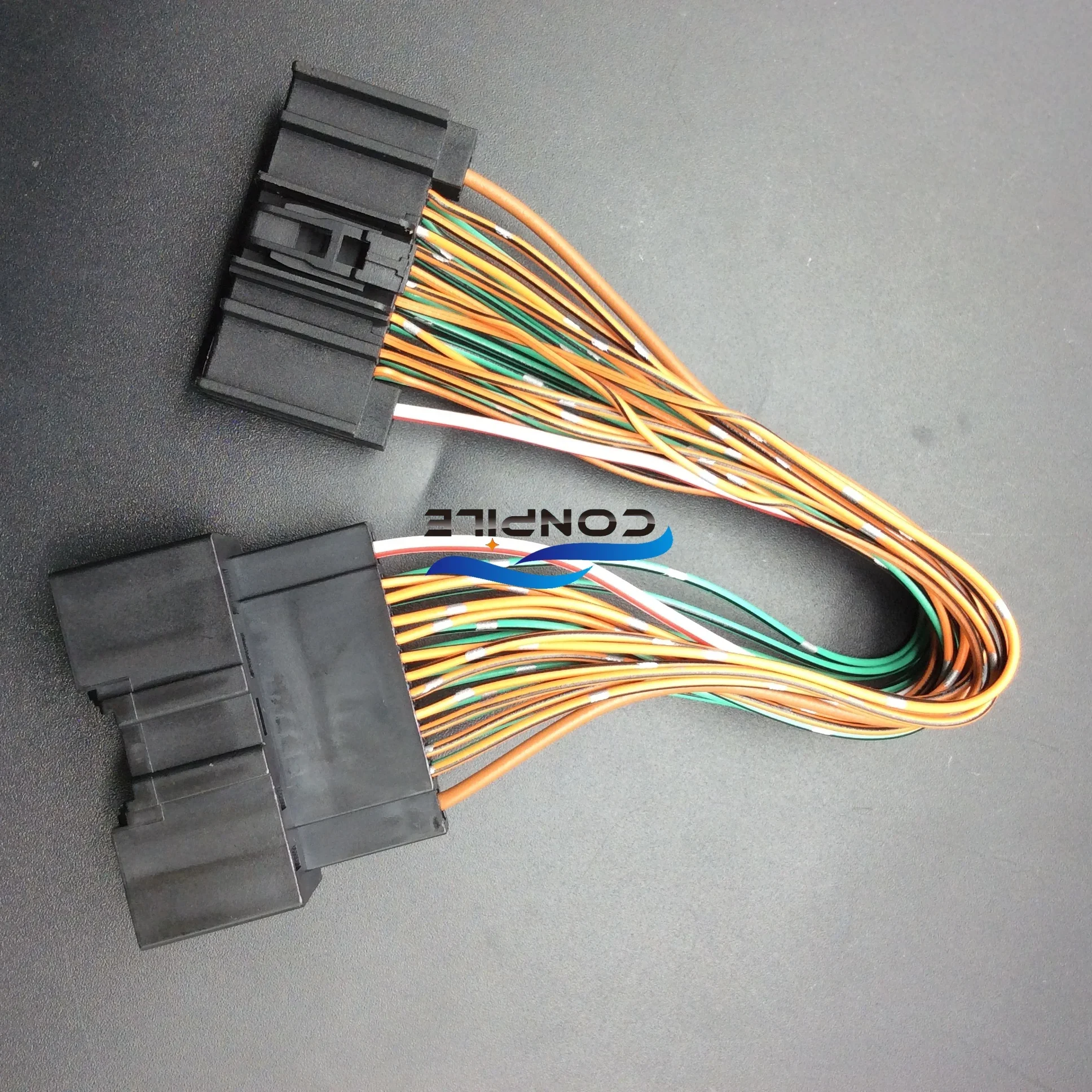 Für Ford Focus CD Heckstecker männlich weiblich Stecker Terminal Verlängerungskabel 24PIN Kabel
