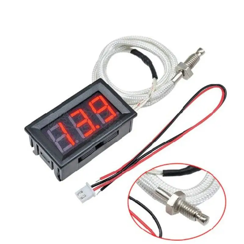 4 times/second XH-B310 LED Digital Industrial High M6 Thermocouple Temperature Meter Tester -30 ~ 800 Degree Thermograph