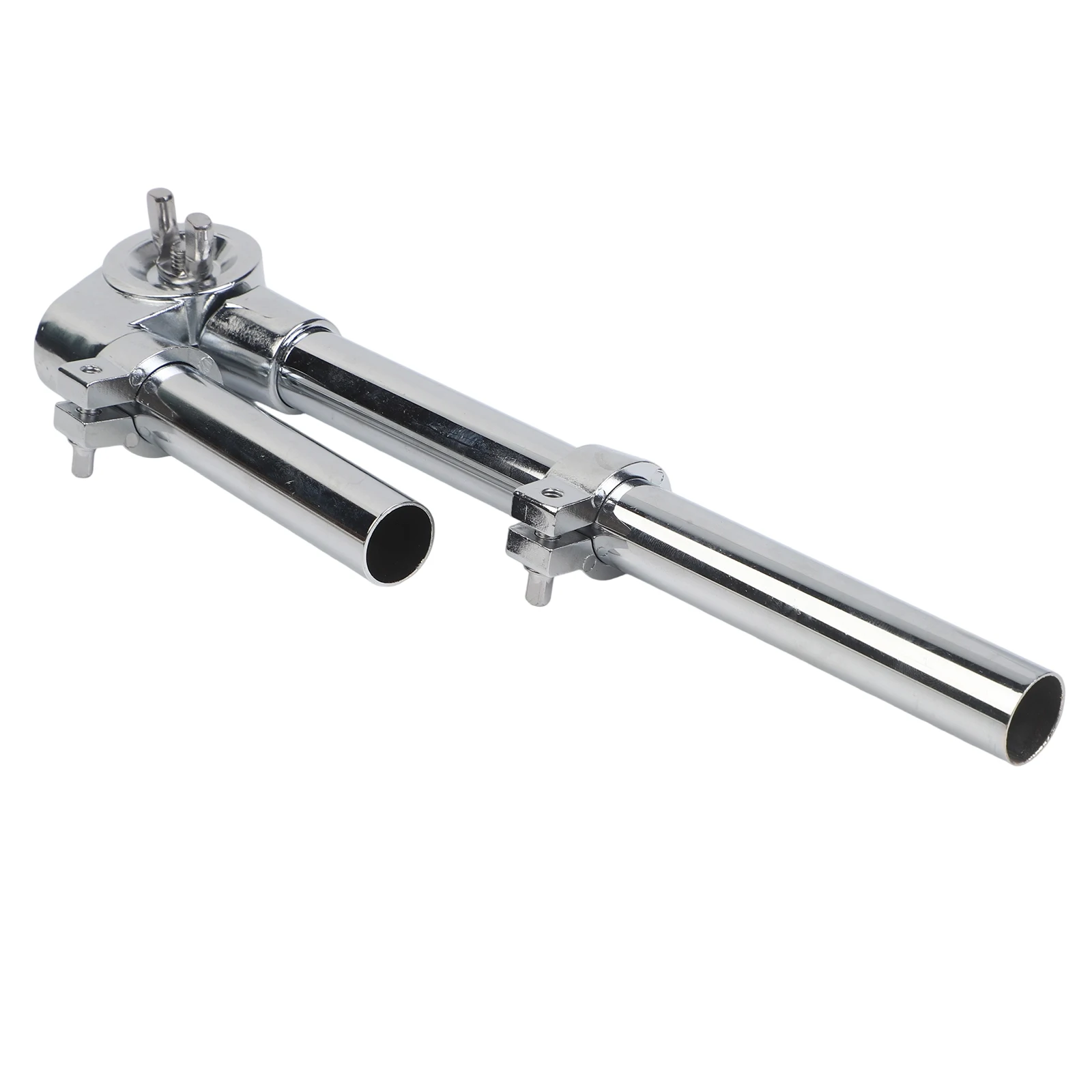 Snare Mount Stand Silver Metal Tom Drum Holder Exquisite Foldable Study Accessories Easy Installation Hardware