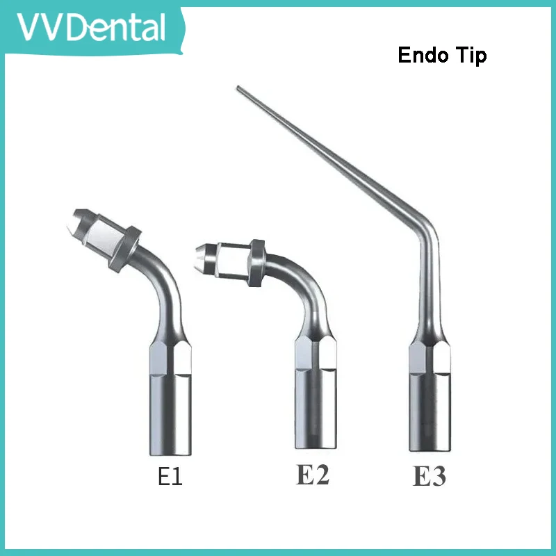 VVDental Dental Ultrasonic Scaler Tips Dental Endodontic Tips Fit EMS/WOODPECKER Handpieces Tooth Whitening Tools