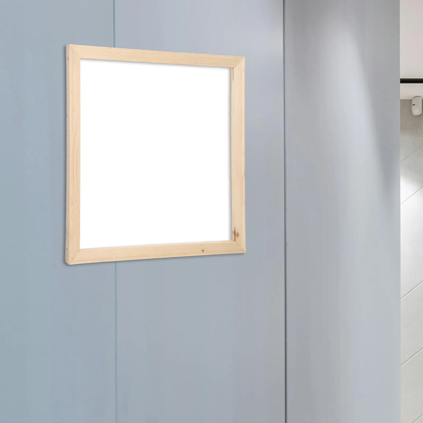 

Деревянная рама для холста 40x40 см ручной работы с полированными краями для масляной живописи, цифровых принтов, постеров – простое решение для монтажа