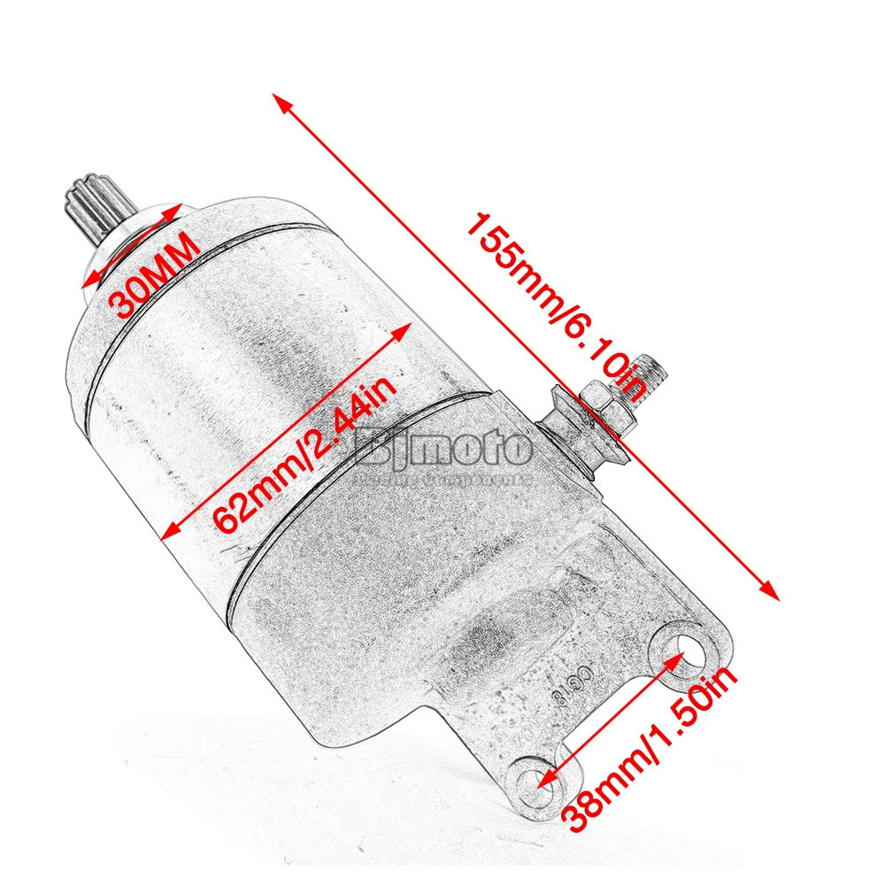 Motorrad-Anlasser für K-TM 450 SX-F SXS-F XC-F EXC SMR Rally 505 XC-W SX ATV 77340001000 78140001000 FC450 FE450 FE501 – Detail 7