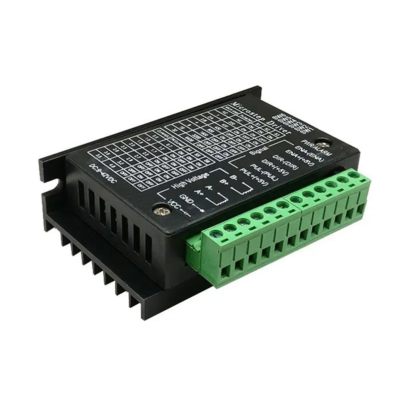 A93Z TB6600 Driver Upgrade 32 Subdivision 42/57/86 Stepper Motor Driver 4.0A 42VDC Portable Driver ABS 1 Piece