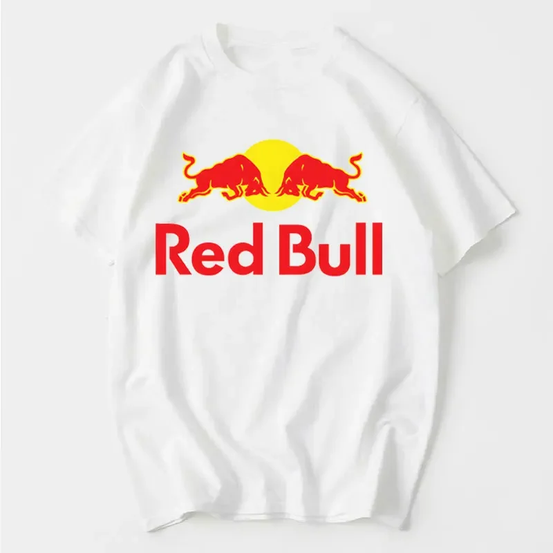 ثلاثية الأبعاد مطبوعة ريد بول شعار قصيرة الأكمام قميص جديد الرياضة في الهواء الطلق تي شيرت رجالي عشاق السباق هدية أعلى دراجة هوائية جبلية جيرسي