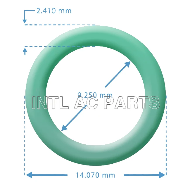 auto ac air conditioning compressor O RING KIT for Berh Bosch Wing Cell Oil Plug O-Ring size 14.07mm X 9.25mm X 2.41mm