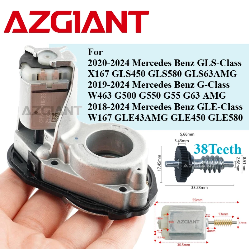 For Mercedes Benz GLS-Class G-Class GLE-Class X167 W463 W167 Car Power Folding Unit Mirror Actuator Module Motor Gear Repair Kit