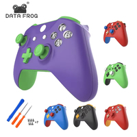 DATA FROG Replacement Cover For Xbox One Slim Full And Buttons Mod Kit Matte Controller Custom Housing for xbox One S Slim
