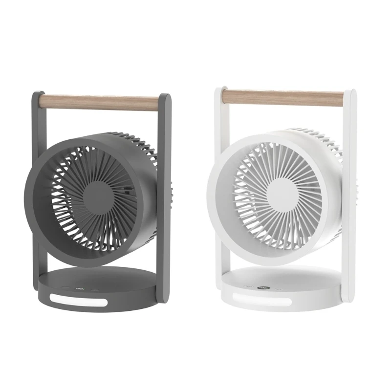 

Quiet Fan Convenient Cooling Fan Desktop Fan Bedroom Fan Dormitory Fan Fashionable Fan Plastic Texture for Everyday Use