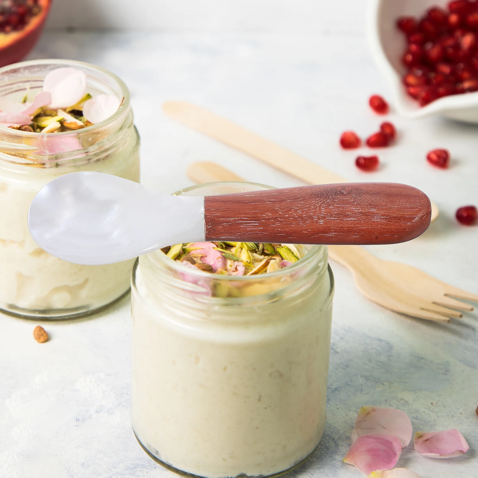 

Shell Spoon Reusable Dessert Kitchen Food Sauce Wear-resistant Decorative Coffee Spoons Chic Household Sweet Treats Elegant