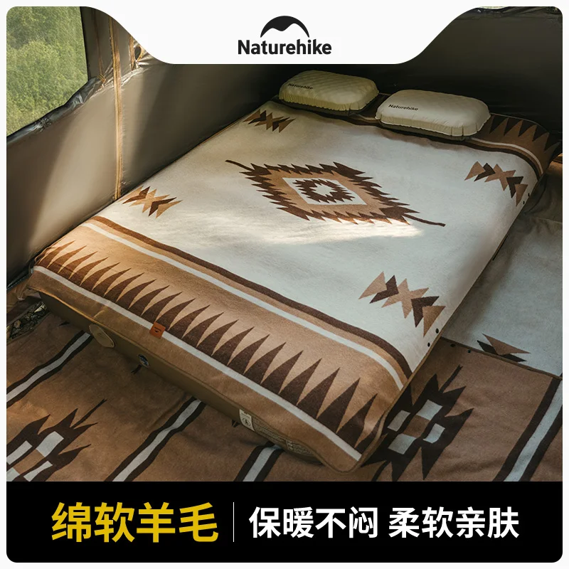 

Naturehike Indian Geometric Wool Carpet Outdoor Camping Thickened Warm Carpet Cover Carpet Shawl NH20FS036