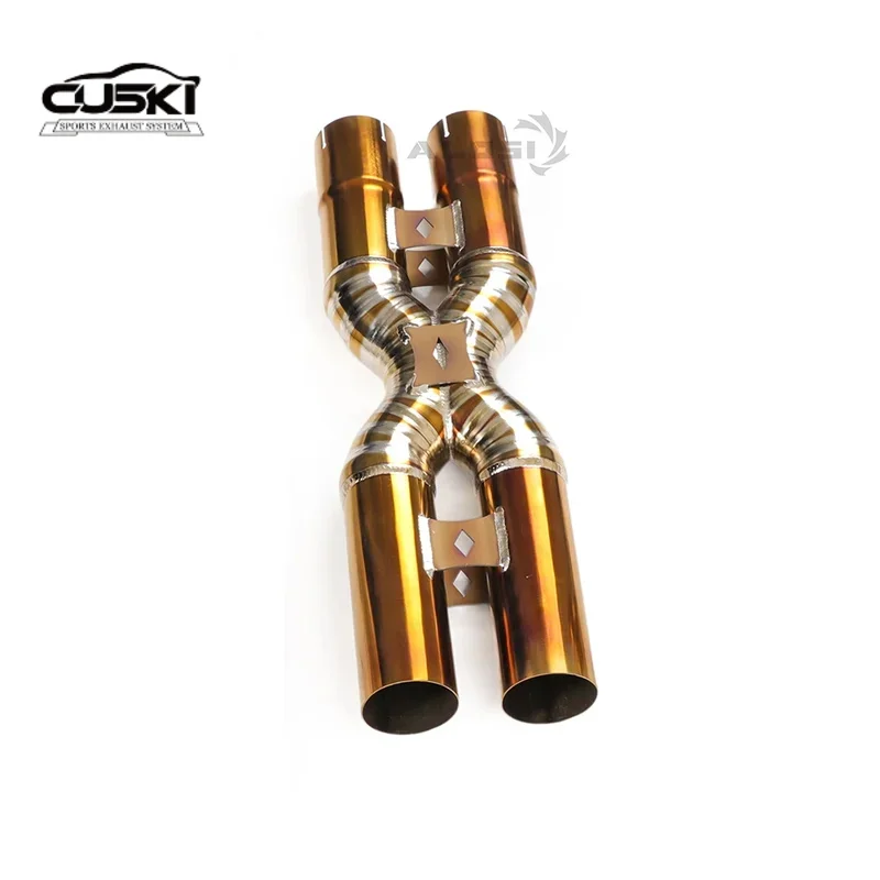 

Suitable for Ferrari GTC4 V8 3.9T titanium alloy cat back exhaust X-tube high-performance exhaust components