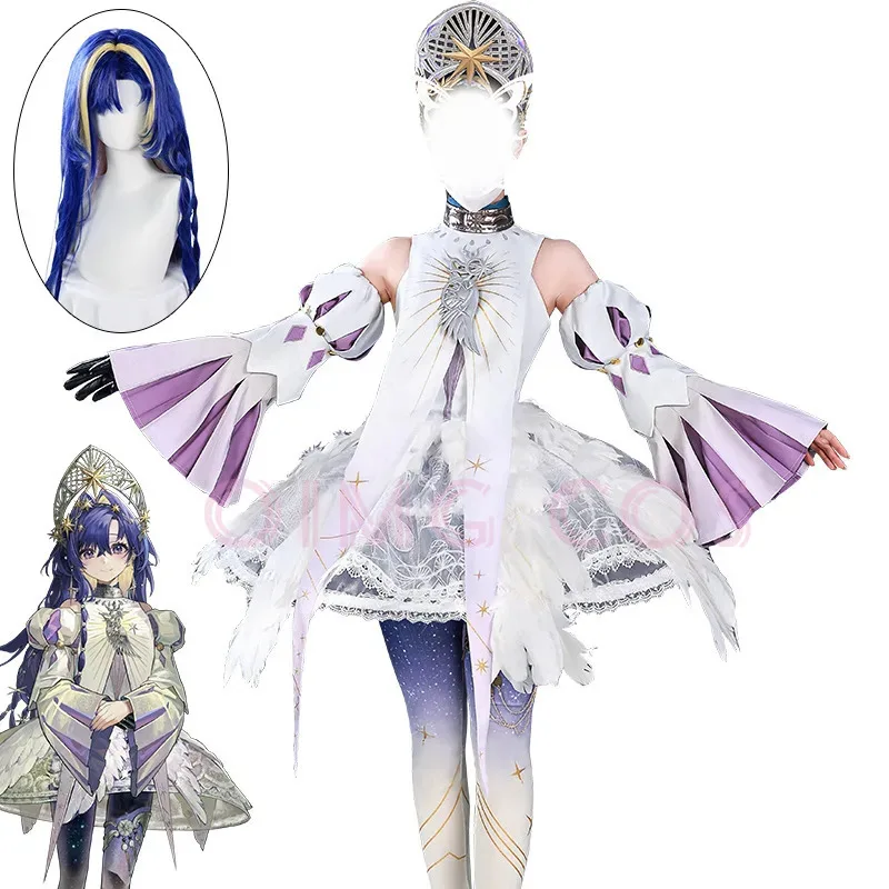 

DY2025Reverse 1999 Voyager Косплей Костюм для взрослых Карнавальная форма Аниме Костюмы для Хэллоуина Маскарад Женская игра