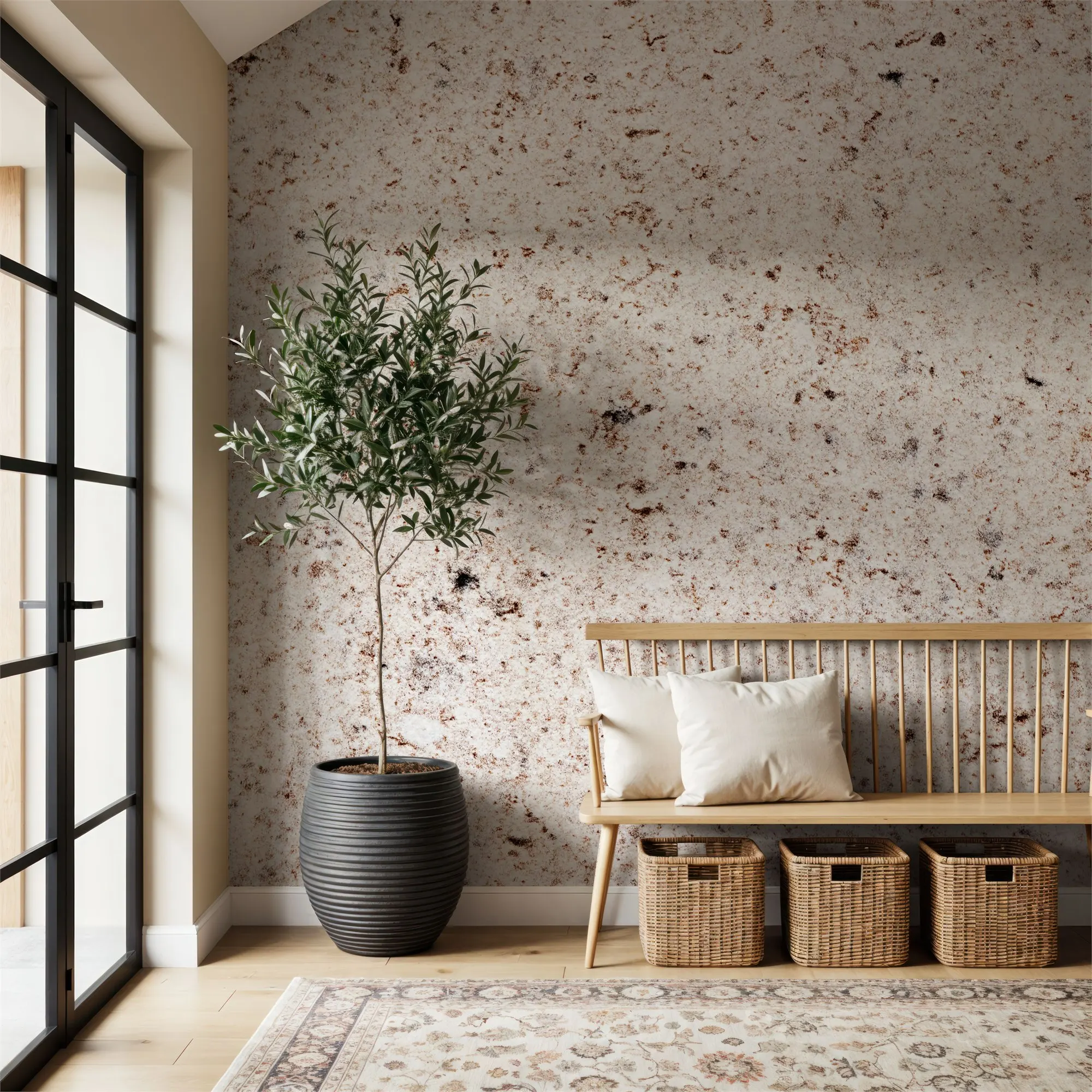 Custom Sandstone Wallpaper for Walls Made to Measure Large Wall Mural