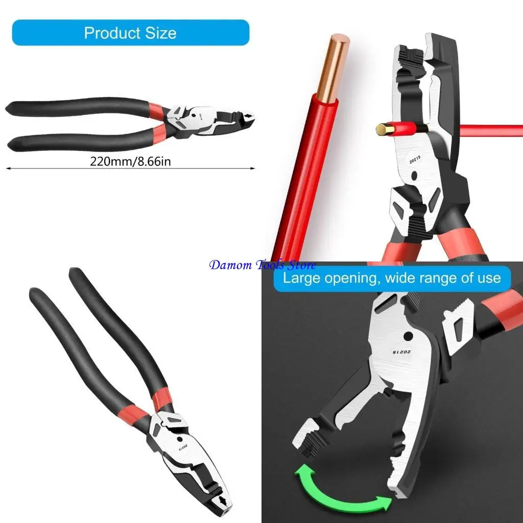 57 Be Easy Grip Schraubenentfernung mit Seitenschneider für Elektriker und Drahthandhabung