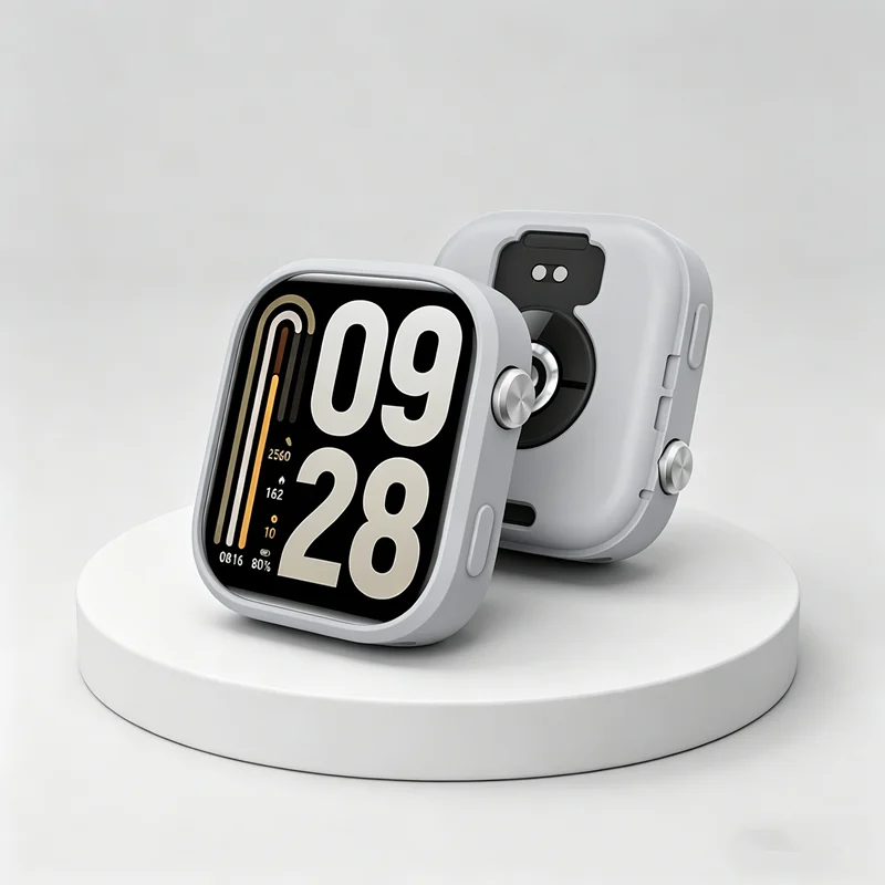 Silikonhülle für Xiaomi Redmi Watch 6, Schutzhülle, Schutzrahmen für Redmi Watch 6 SmartWatch, Bumper-Shell-Zubehör – Detail 3