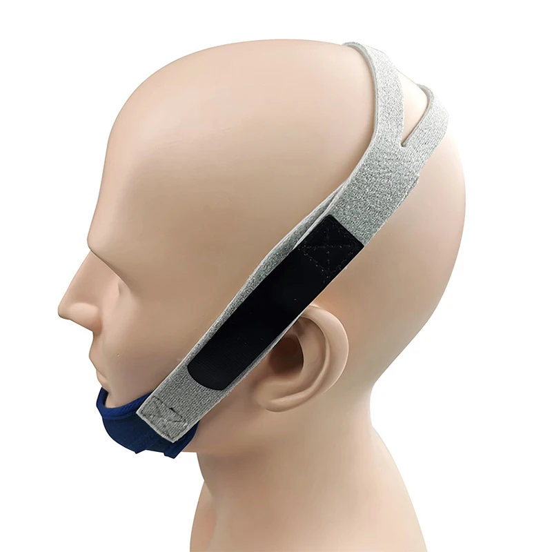 

Нейлоновый эластичный дышащий ремень против храпа, пояс для подбородка, дыхательный пояс для рта, пояс для апноэ, инструмент для ухода за сном