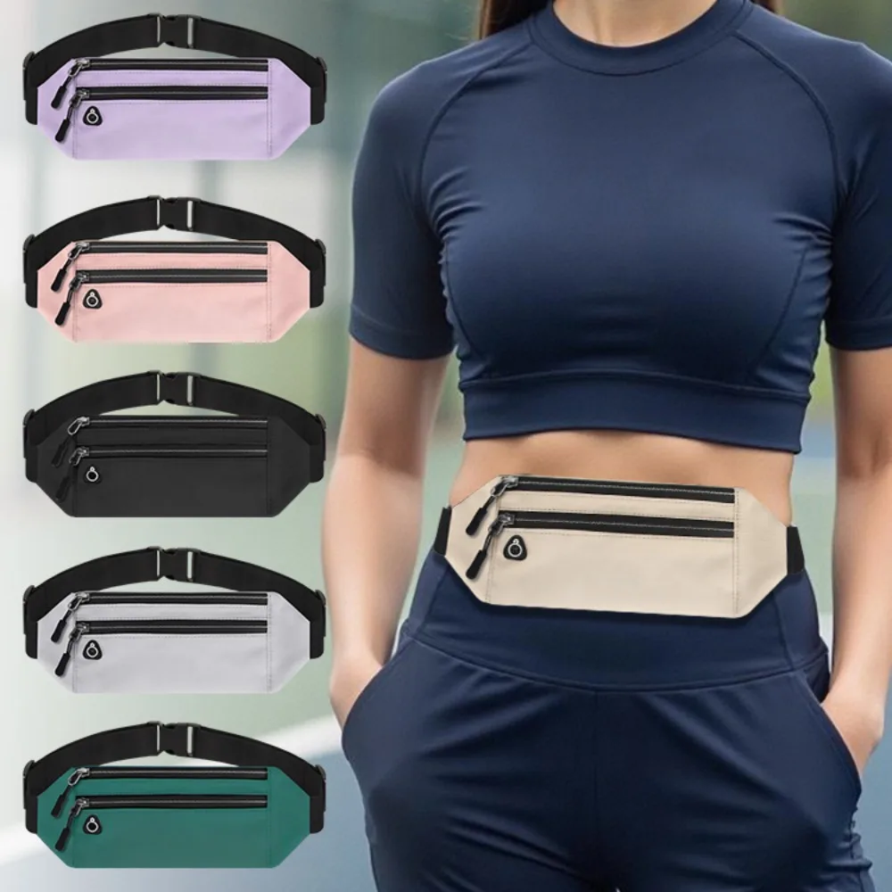 

Ultra-thin Running Waist Bags Lightweight Waterproof Marathon Running Bag Storage Multi-function Sports Phone Bag Sports