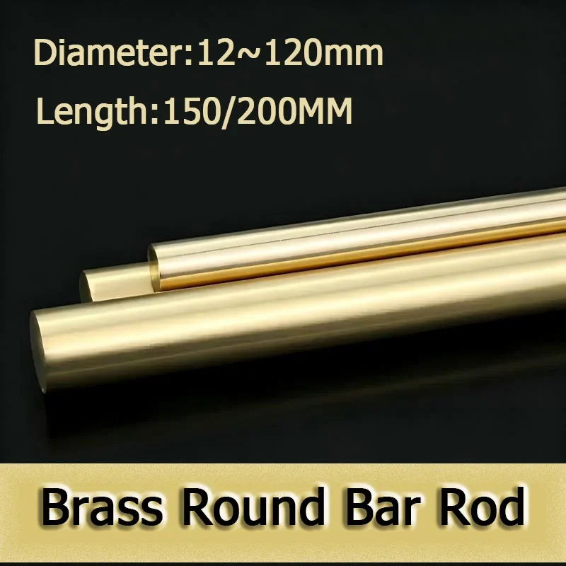 Brass Round Bar Rod 12mm 13mm 14mm 15mm 16mm 17mm 18mm 19mm 20mm 22mm 24mm 25mm 28mm 30mm 32mm 35mm